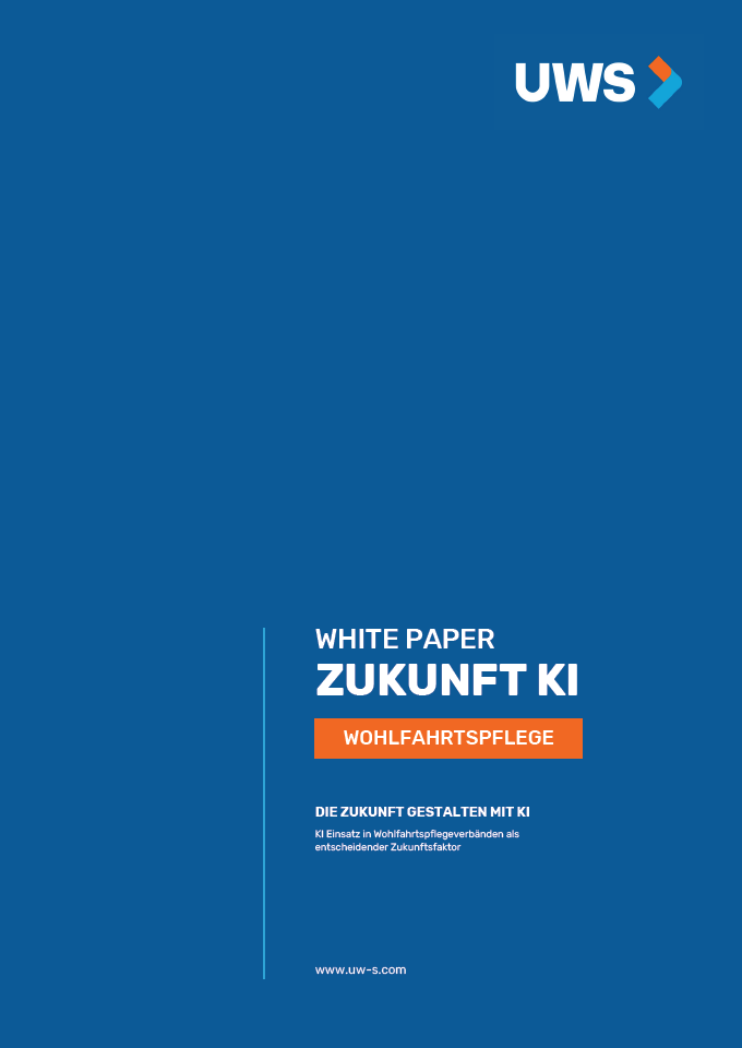 Deckblatt KI-Whitepaper Wohlfahrtspflege
